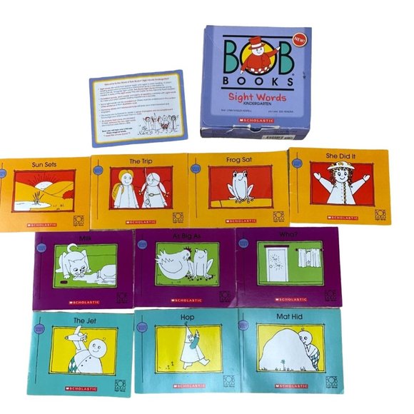 Bob Books Sight Words Kindergarten and Pre Reading Lot of 2 Pre-K preschool - Picture 7 of 14